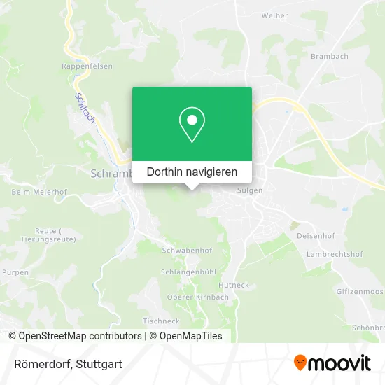 Römerdorf Karte