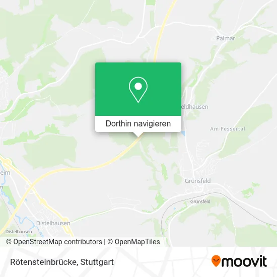 Rötensteinbrücke Karte