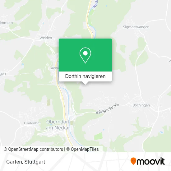 Garten Karte