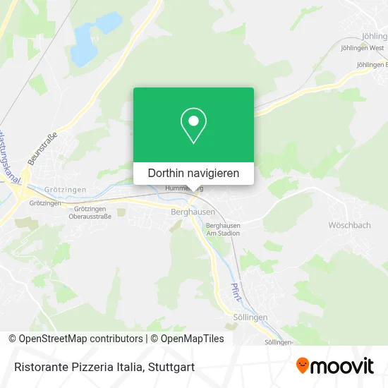 Ristorante Pizzeria Italia Karte