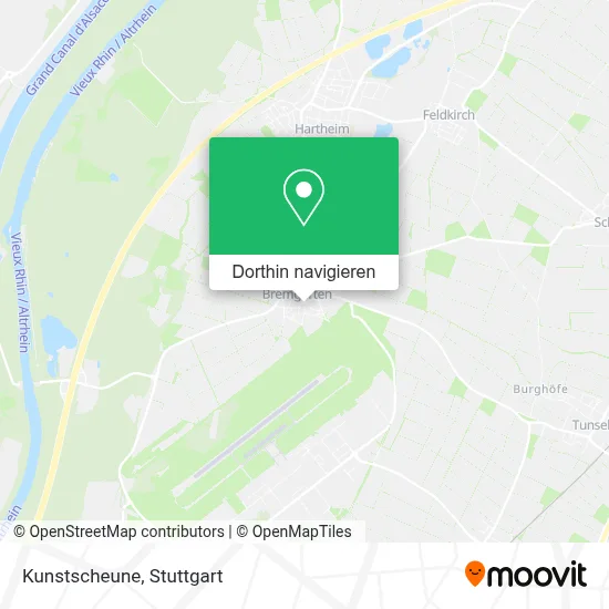 Kunstscheune Karte
