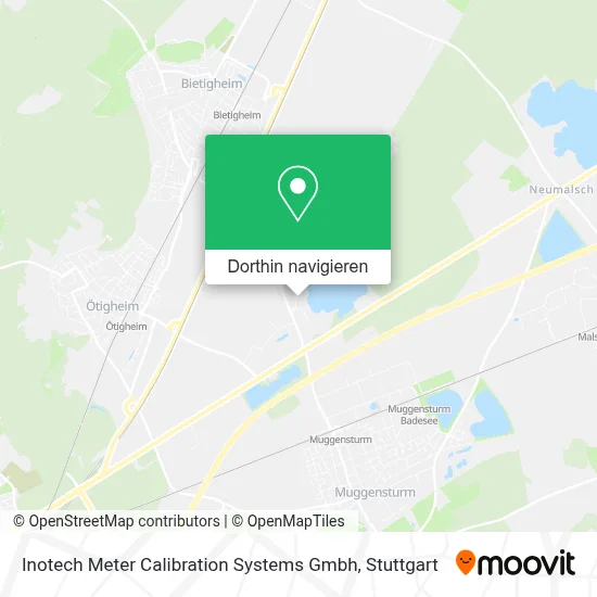 Inotech Meter Calibration Systems Gmbh Karte