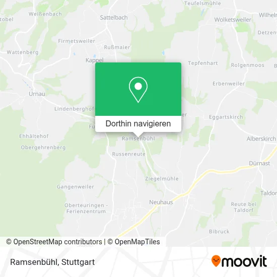 Ramsenbühl Karte
