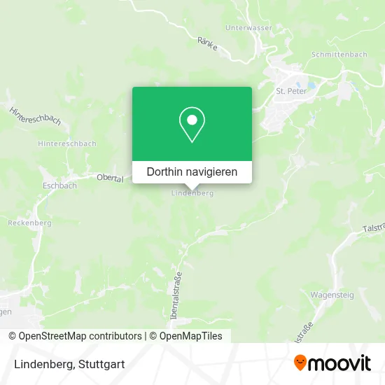 Lindenberg Karte