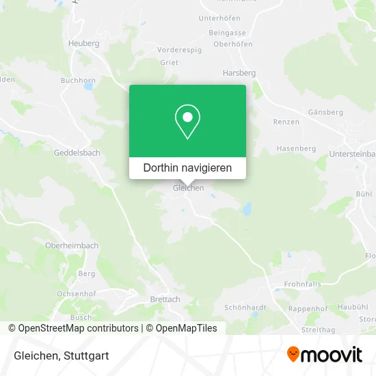 Gleichen Karte