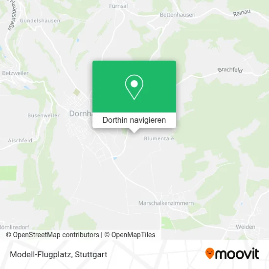 Modell-Flugplatz Karte