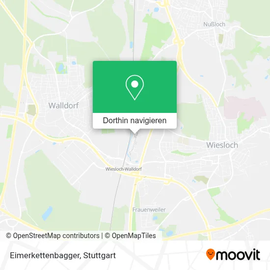 Eimerkettenbagger Karte