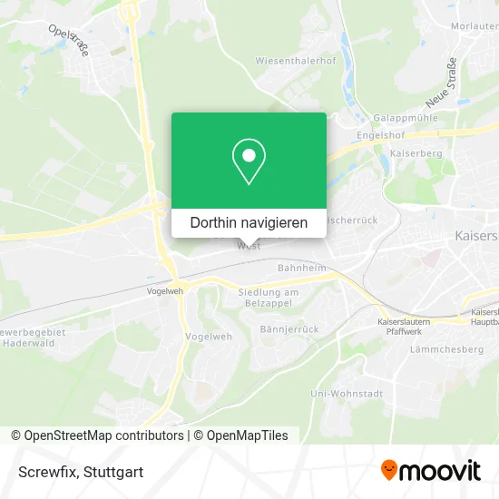 Screwfix Karte