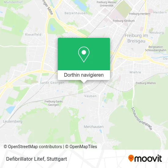 Defibrillator Litef Karte