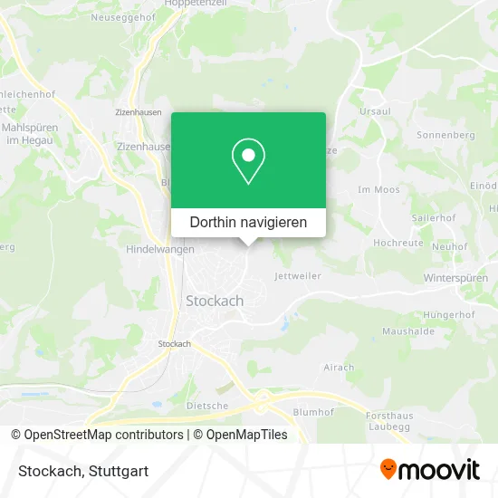 Stockach Karte