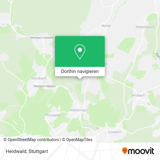 Heidwald Karte