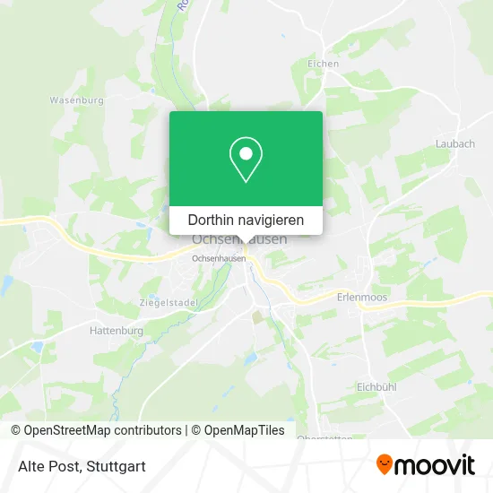 Alte Post Karte