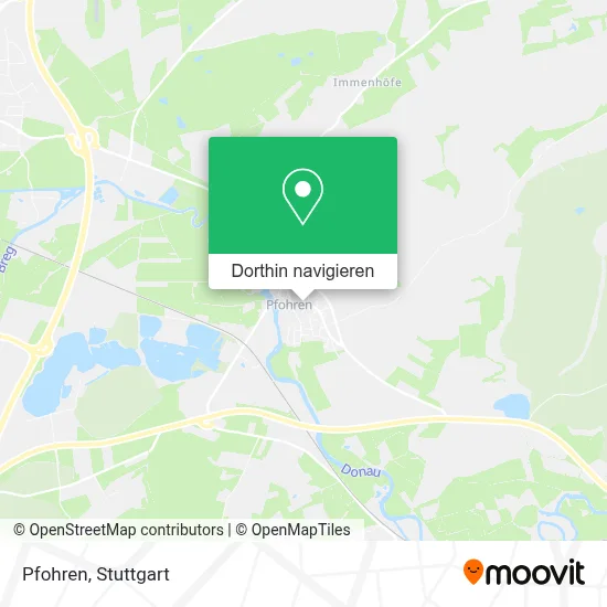 Pfohren Karte