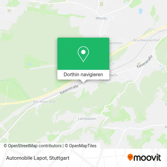 Automobile Lapot Karte