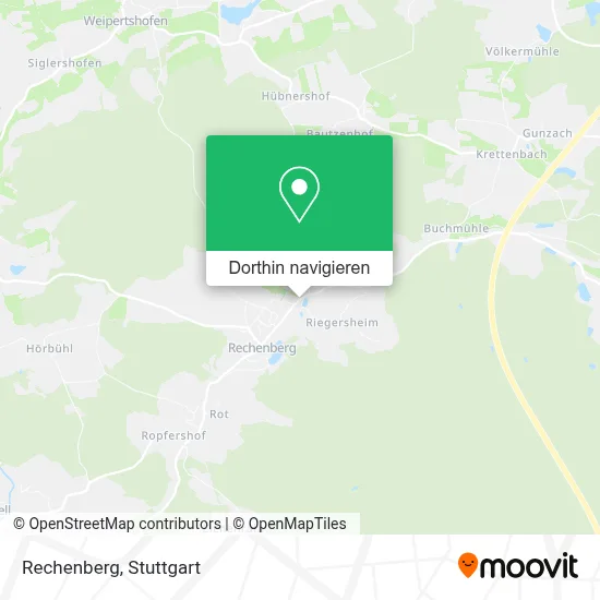 Rechenberg Karte