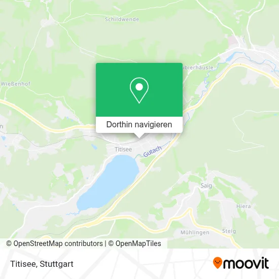 Titisee Karte