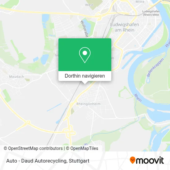 Auto - Daud Autorecycling Karte