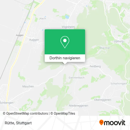 Rütte Karte