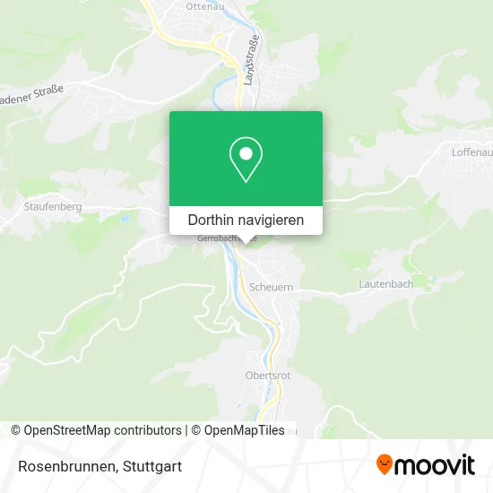 Rosenbrunnen Karte
