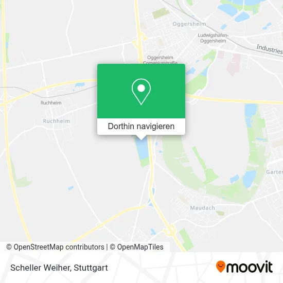 Scheller Weiher Karte