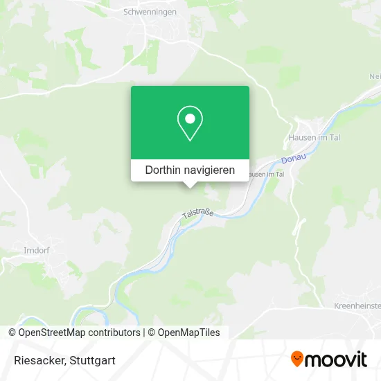 Riesacker Karte