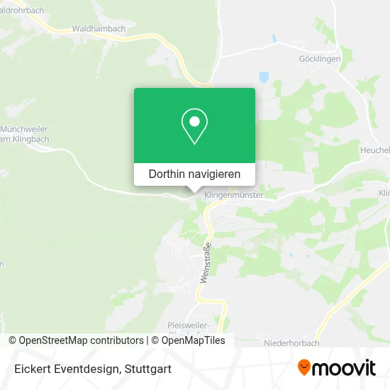 Eickert Eventdesign Karte
