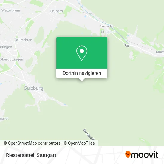 Riestersattel Karte