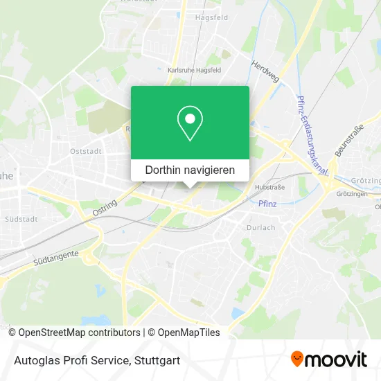 Autoglas Profi Service Karte