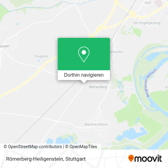 Römerberg-Heiligenstein Karte