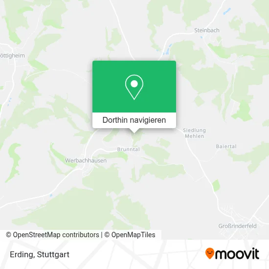 Erding Karte