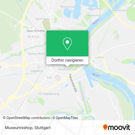 Museumsshop Karte
