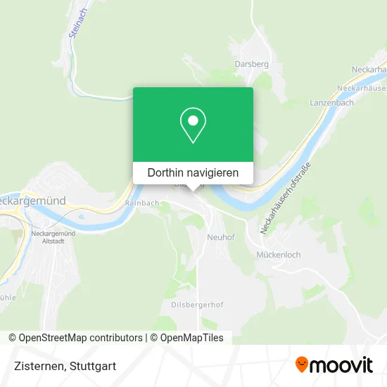 Zisternen Karte