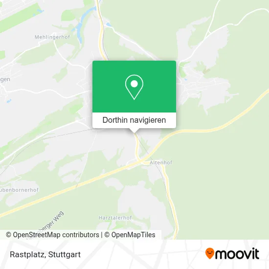 Rastplatz Karte