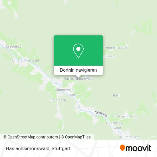 Haslachsimonswald Karte