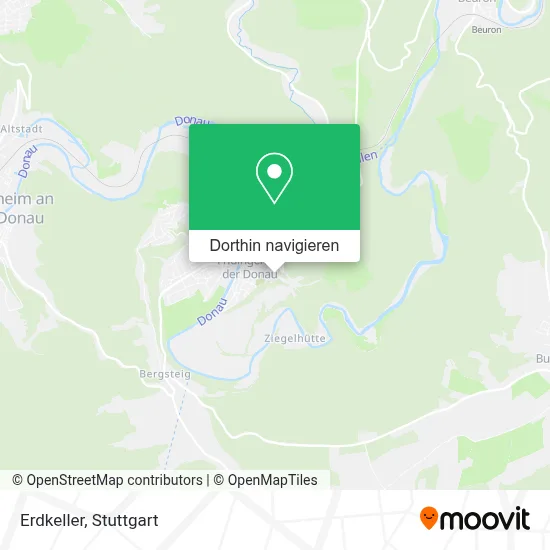 Erdkeller Karte