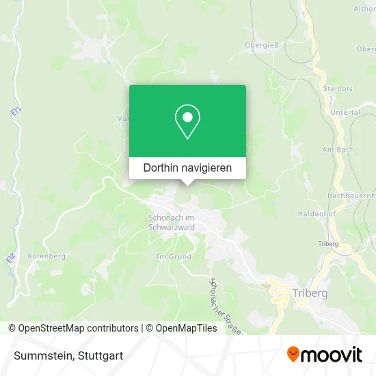Summstein Karte
