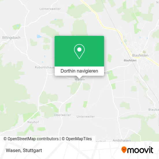 Wasen Karte