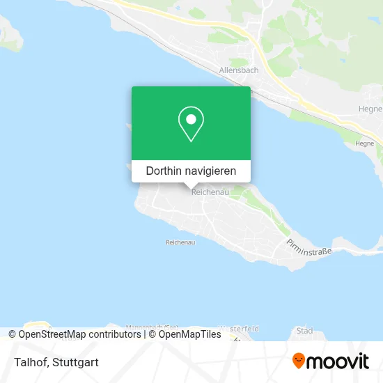 Talhof Karte