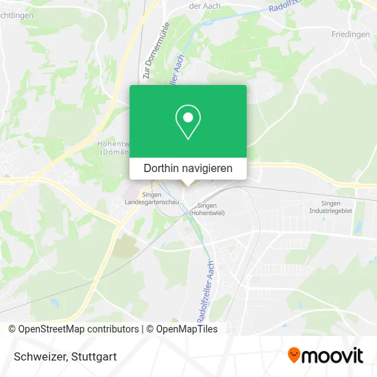 Schweizer Karte