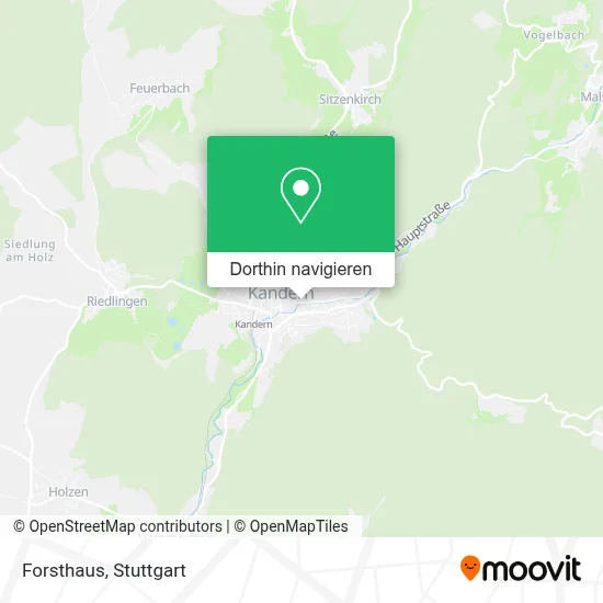 Forsthaus Karte