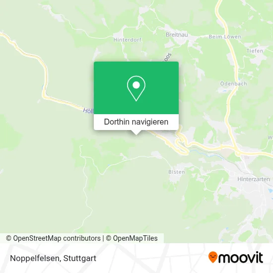 Noppelfelsen Karte