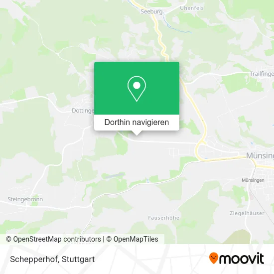 Schepperhof Karte
