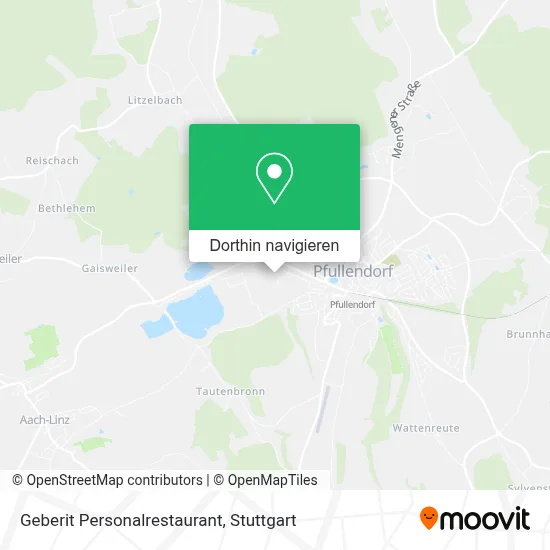 Geberit Personalrestaurant Karte