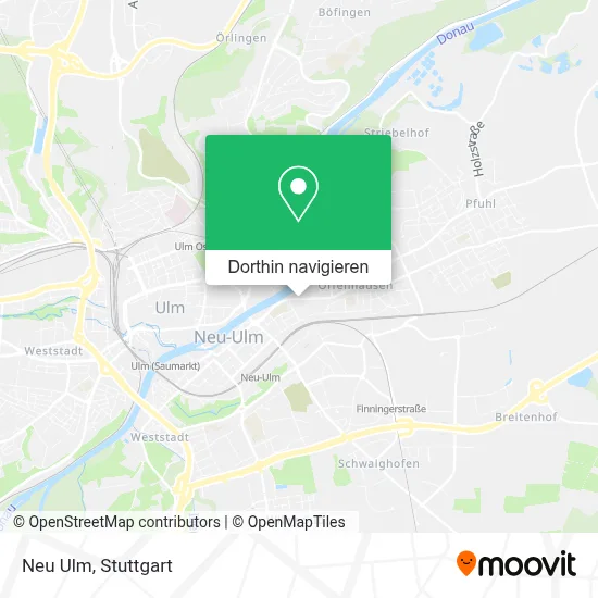 Neu Ulm Karte