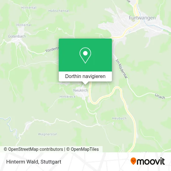 Hinterm Wald Karte