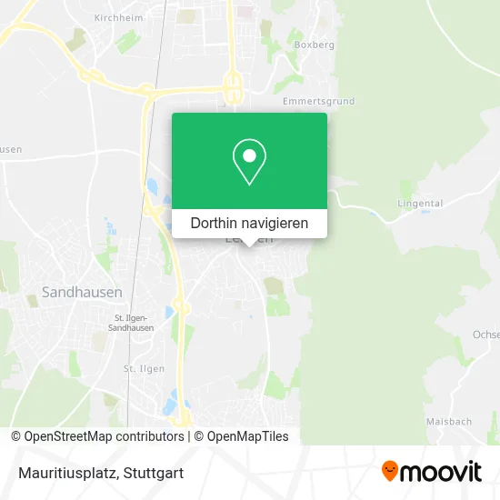 Mauritiusplatz Karte