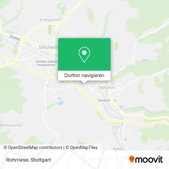 Rohrriese Karte