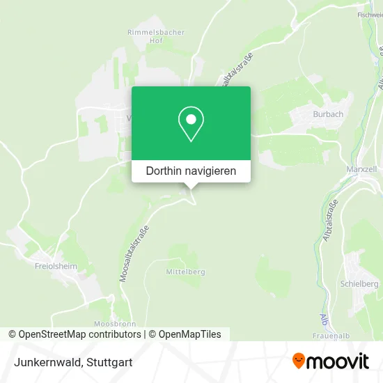 Junkernwald Karte