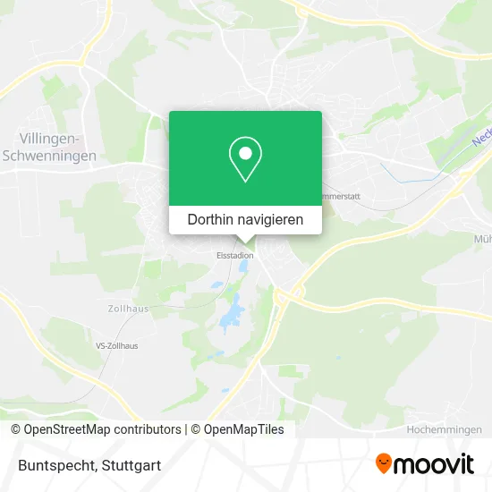 Buntspecht Karte