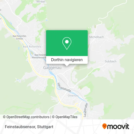 Feinstaubsensor Karte